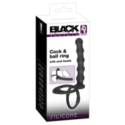 Black Velvets Cock&ball ring