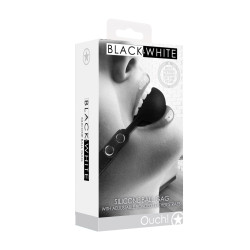 Black&White Silicone Ball Gag