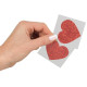 Cottelli Nipple Sticker  /szív /