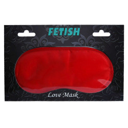 Maszk -Fetish Love Mask piros