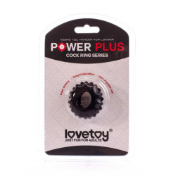 Power Plus cock ring /lv1431-fekete