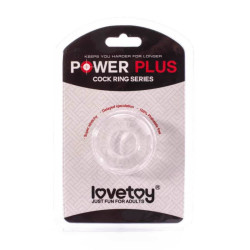 Power Plus cock ring /lv1434-clear