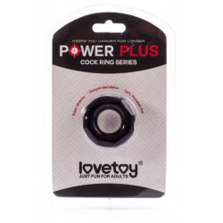 Power Plus cock ring /lv1434-fekete