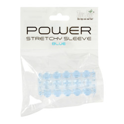 Power Stretchy Sleeve /clear ; blue