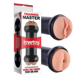 Training Master Double Side Stroker pussy&anus