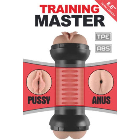 Training Master Double Side Stroker pussy&anus